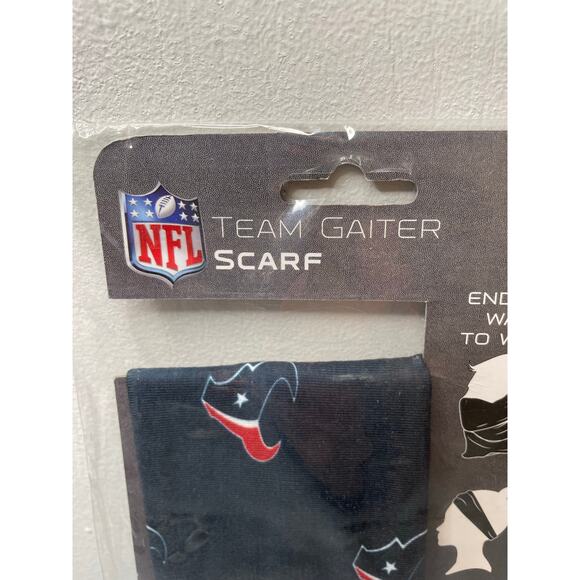 NFL Houston Texans Gaiter Scarf Fan Sportswear Football Outdoor Multipurpose NEW - Picture 3 of 5